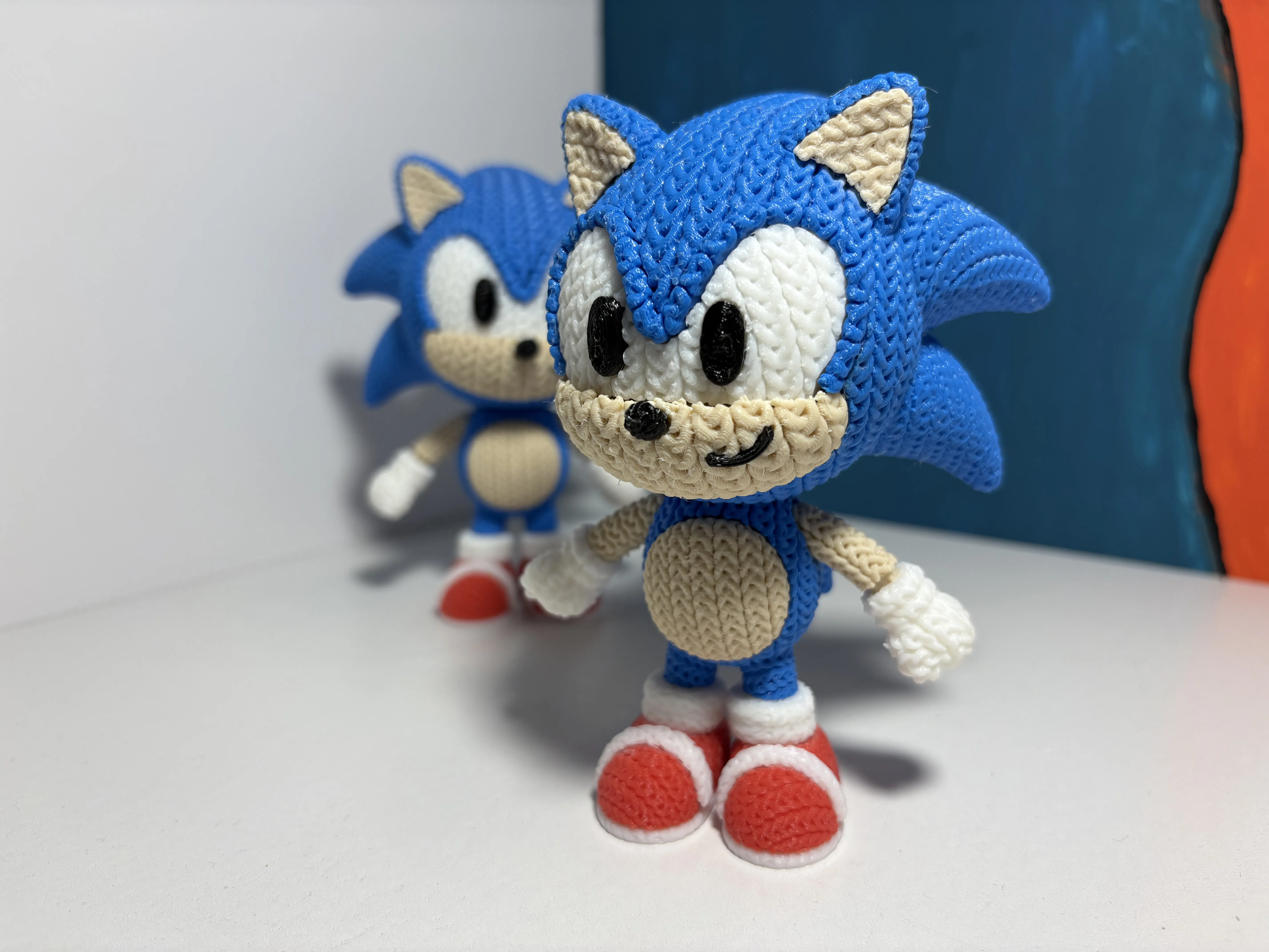 SONIC (RETRO) FIGURA CROCHET