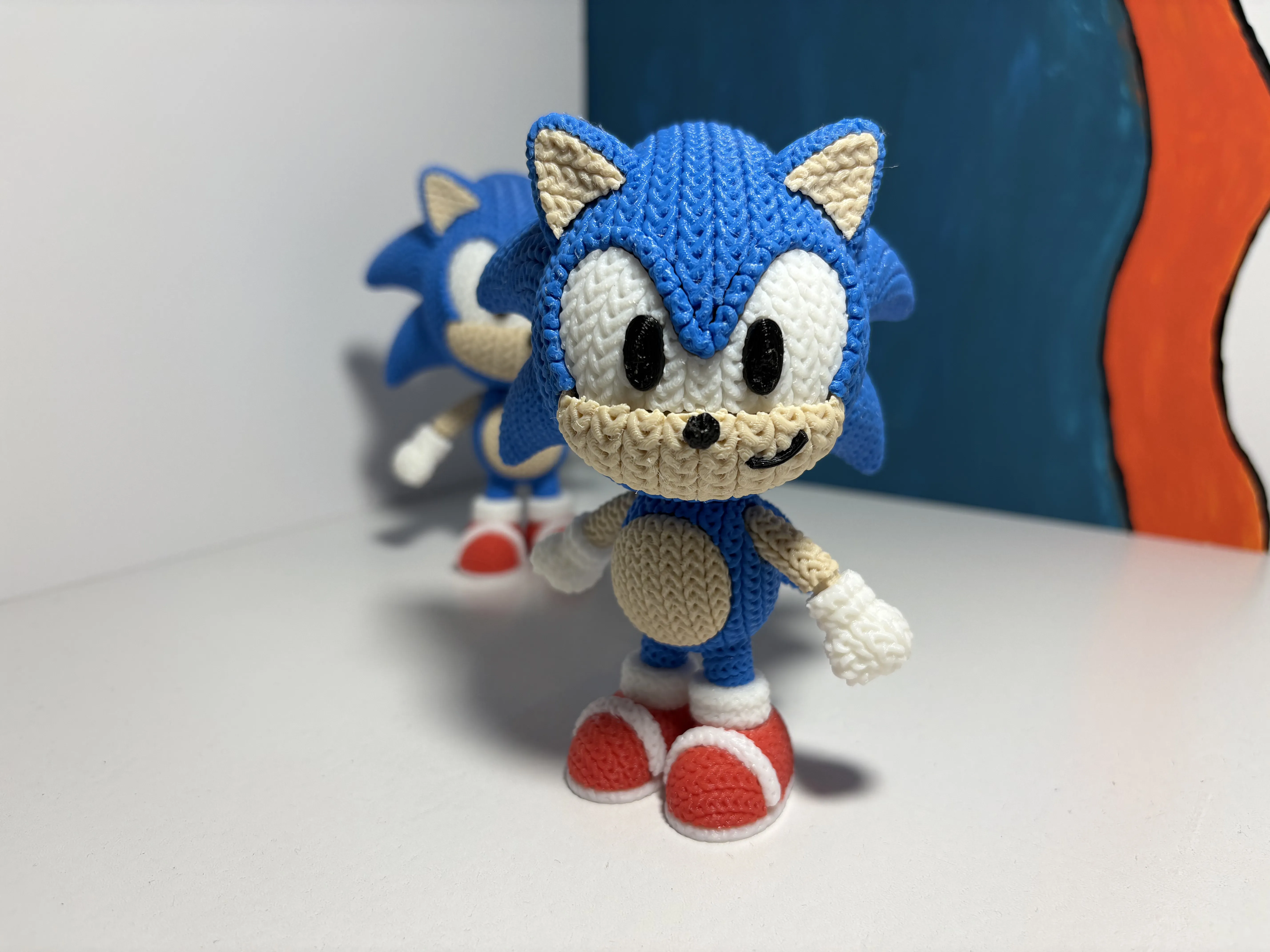 SONIC (RETRO) FIGURA CROCHET